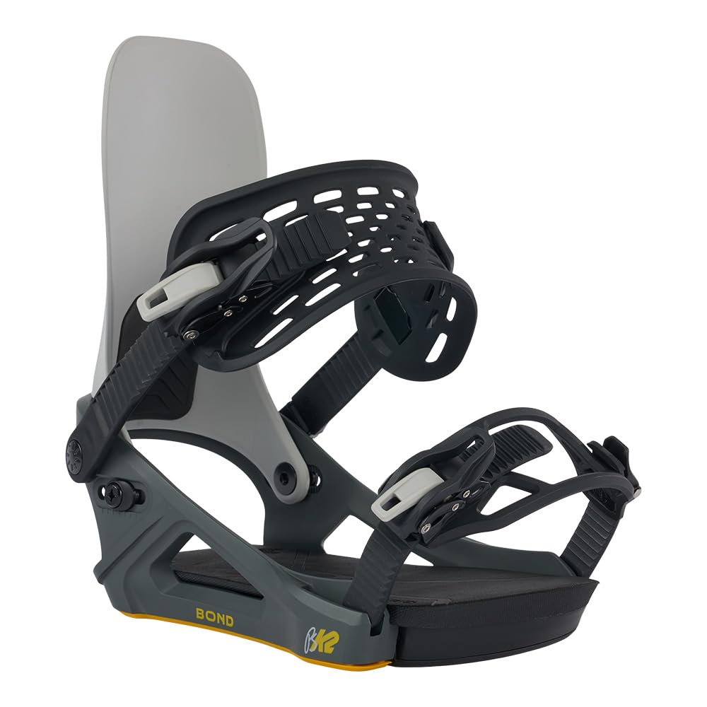 K2 Snowboard Bindings for Men - Adjustable, Durable & Lightweight - Perfect for Freestyle, All-Mountain & Powder Riding
