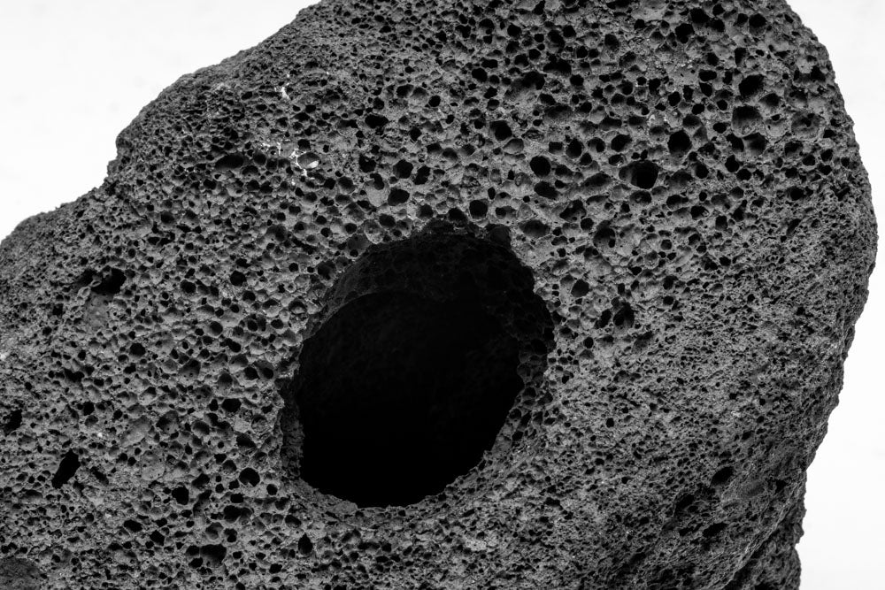 Premium Black Lava Rock Cave for Aquarium - Natural Hideout for Fish, Shrimp & Reptiles - Perfect for Terrariums, Fish Tanks & Reptile Habitats