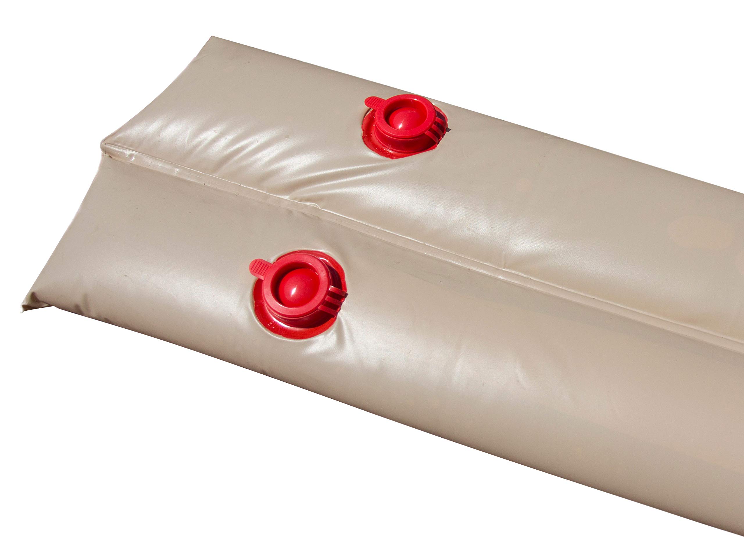 Buffalo Blizzard Supreme Plus Winter Pool Cover with Water Bags Kit - Fits 18x40 ft Rectangle In-Ground Pools (Tan/Silver) | Includes 5ft Overlap (23x45 ft) | Heavy Duty Protection for Harsh Winter Weather | Perfect for Snow, Ice & Seasonal Pool Maintenance