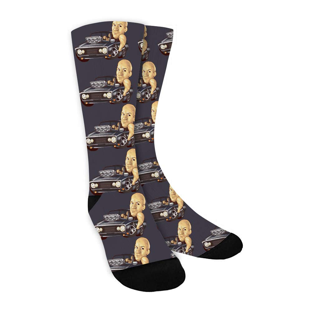 Custom Face Socks with Personalized Text - Funny Photo Printed Socks for Men & Women | Unique Gift for Birthdays, Christmas & Couples Matching