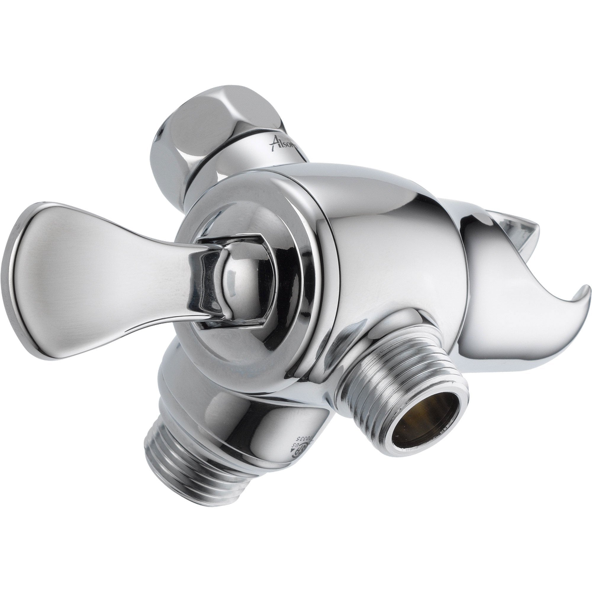 Delta 3-Way Shower Arm Diverter with Handheld Shower Mount in Chrome 561338 - Perfect for Bathroom Renovation & Spa-Like Shower Experience