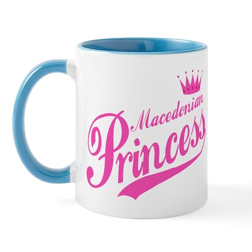 White/Blue Inside - Macedonian Princess Mug