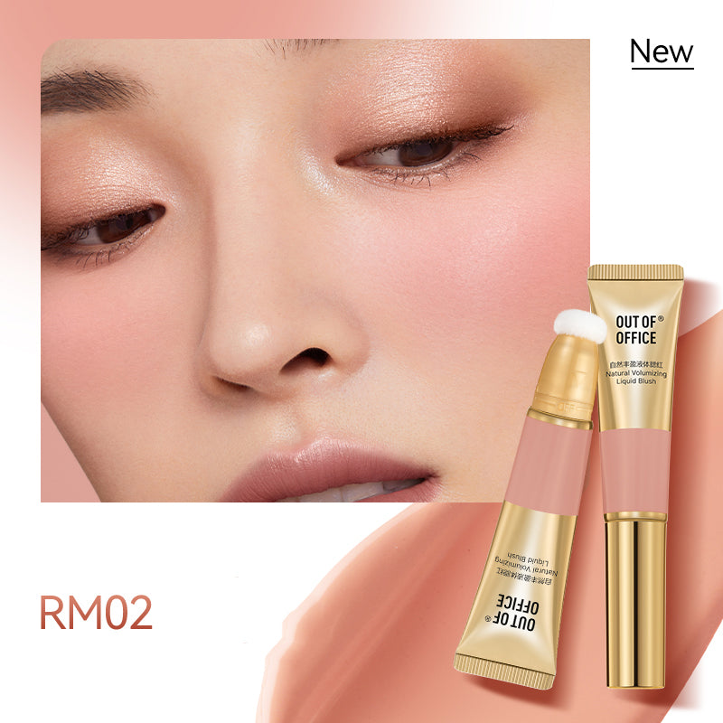 OUT OF OFFICE Wild Liquid Blush - Long Lasting Waterproof Liquid Cheek Tint for Natural Flush | Perfect for Everyday Wear, Date Night & Special Occasions