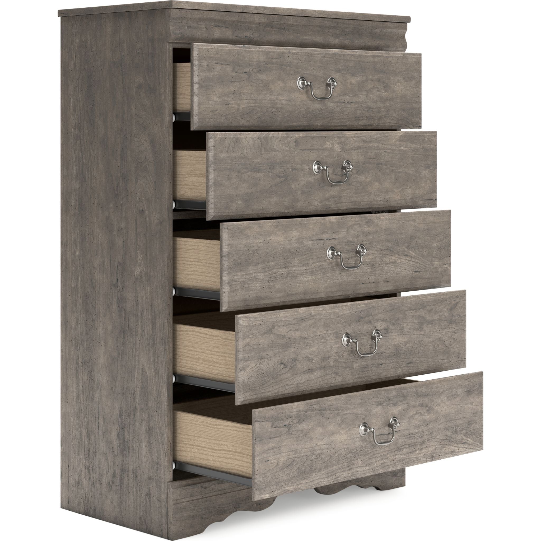 Bayzor Chest Storage Organizer - Gray Closet Organizer for Bedroom, Closet & Office | Foldable Fabric Storage Bin for Clothes, Toys & Home Organization