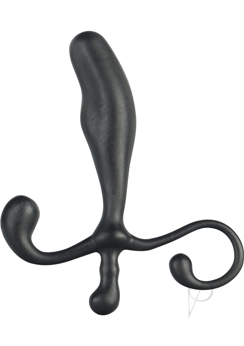 Blue Line Prostate Massager for Men - P-Spot Stimulator & Anal Pleasure Toy (Black) - Enhance Intimate Play & Solo Pleasure