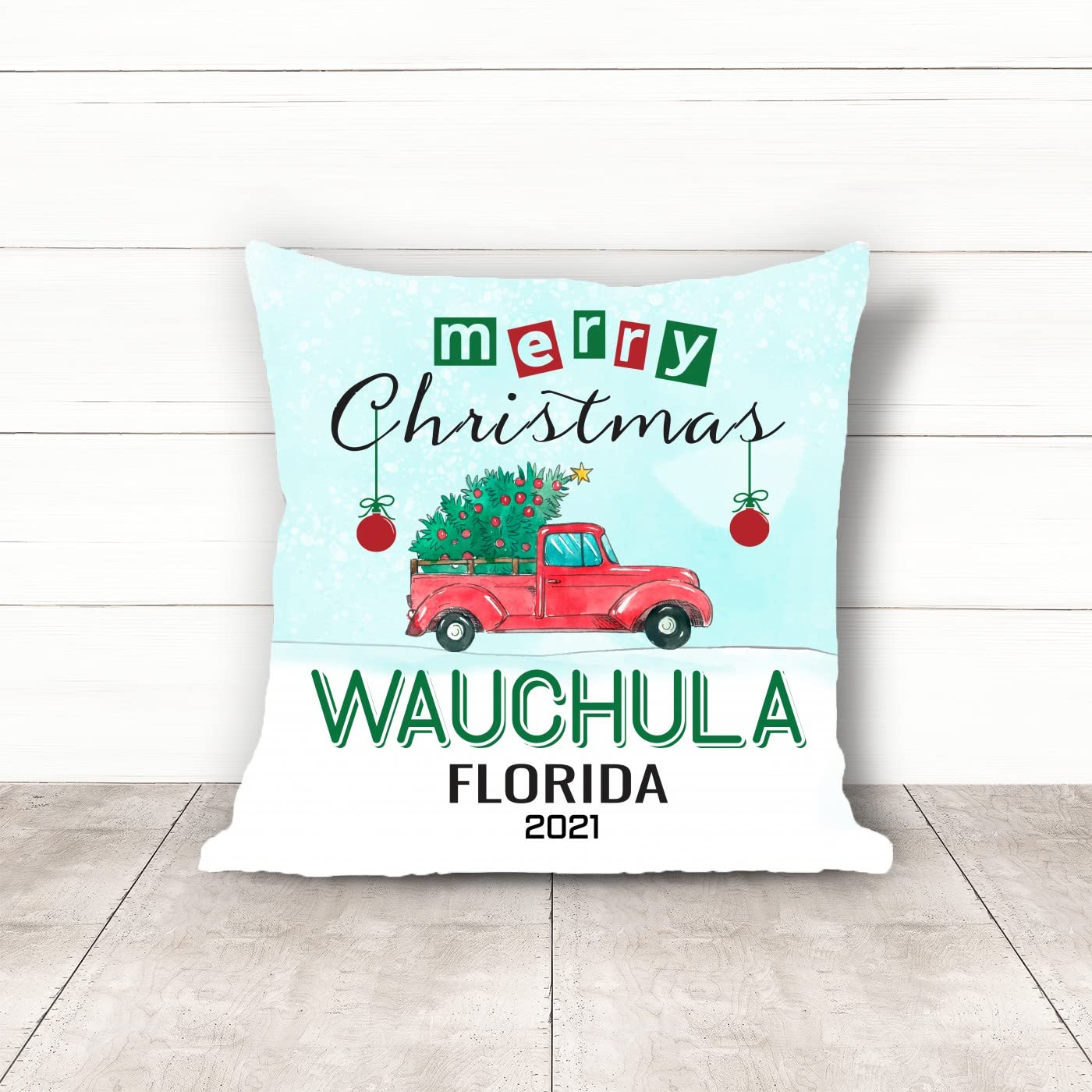 18x18 Inch Christmas Pillow Covers - Merry Holiday Decor for Sofa, Bed & Car - Festive Xmas Home Decorations with Autumn Design - Perfect for Holiday Gifts & Seasonal Home Styling