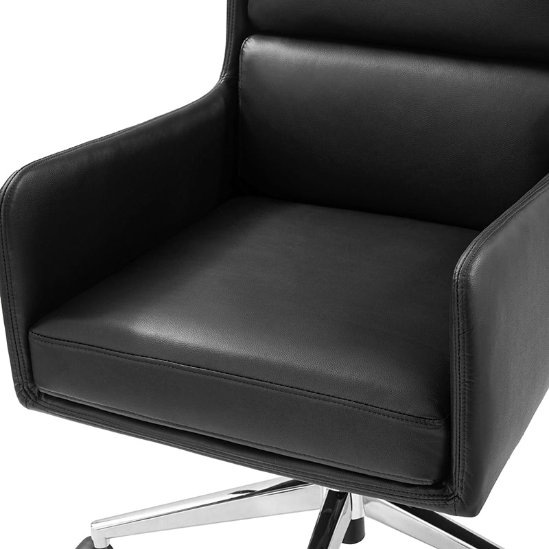 Eamonn Ergonomic Adjustable Swivel Office Chair with Metal Base - Perfect for Home Office, Gaming & Workspace Comfort