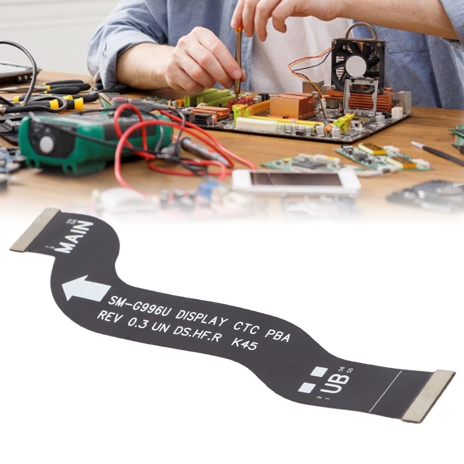 Ubervia® Lightweight Mobile Phone Motherboard Flex Cable - Durable Phone Flex Cable for Enhanced Performance in DIY Phone Repairs