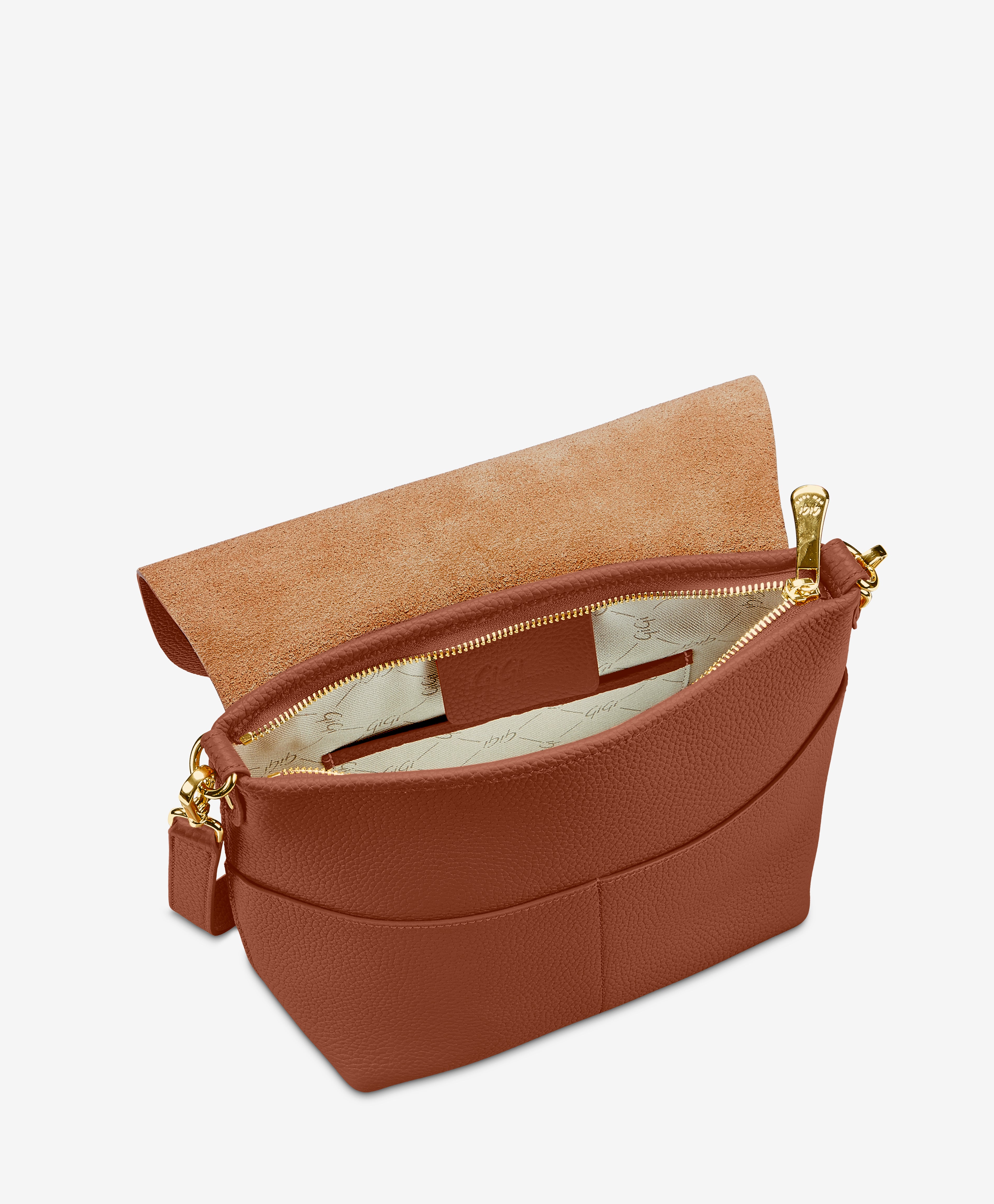 Andie Crossbody Saddle Bag - Genuine Pebble Grain Leather Purse for Women | Stylish Everyday Shoulder Bag for Work, Travel & Date Night