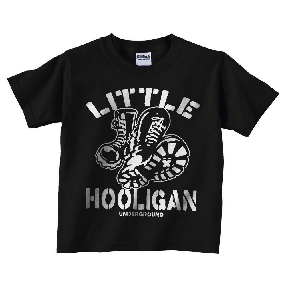 Little Hooligan Kids Shirt - Trendy Graphic Tees for Boys & Girls | Comfortable Cotton T-Shirts for Playdates, School & Family Outfits