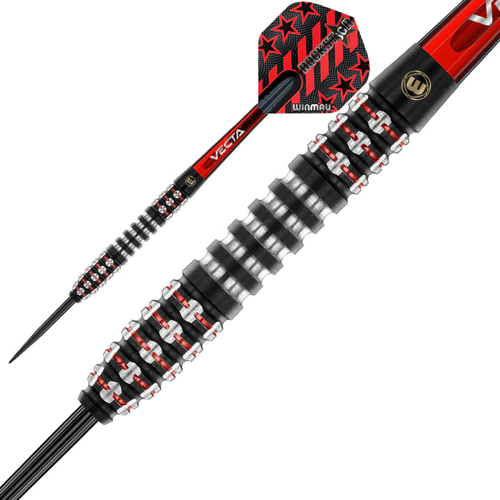 Winmau Joe Cullen Ignition 90% Tungsten Steel Tip Darts - Professional Soft Tip Darts Set for Precision Throwing | Perfect for Bars, Home Game Rooms & Competitive Tournaments