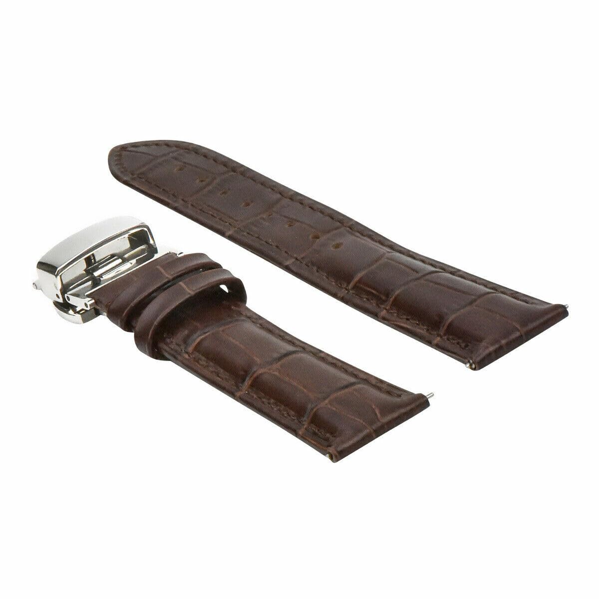Genuine Leather Watch Band Strap 16-24mm Quick Release Replacement for Citizen - Perfect for Dress Watches, Business & Casual Wear