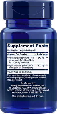 Cytokine Suppress Supplement - Natural Immune Support & Inflammation Relief - Ideal for Athletes, Fitness Enthusiasts & Wellness Seekers