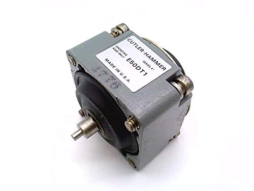 Cutler Hammer E50DT1 Heavy Duty Limit Switch Head with Top Pushbutton - Momentary Action for Industrial Machinery and Automation Systems