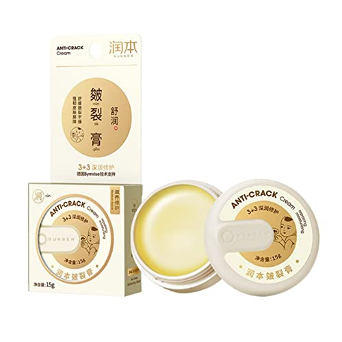 Anti-Cracking Winter Foot Cream for Rough Dry Dead Skin - Heals Severely Cracked Feet & Hands | Moisturizing Foot Masks for Frost Crack Treatment | Perfect for Dry Winter Skin Care at Home