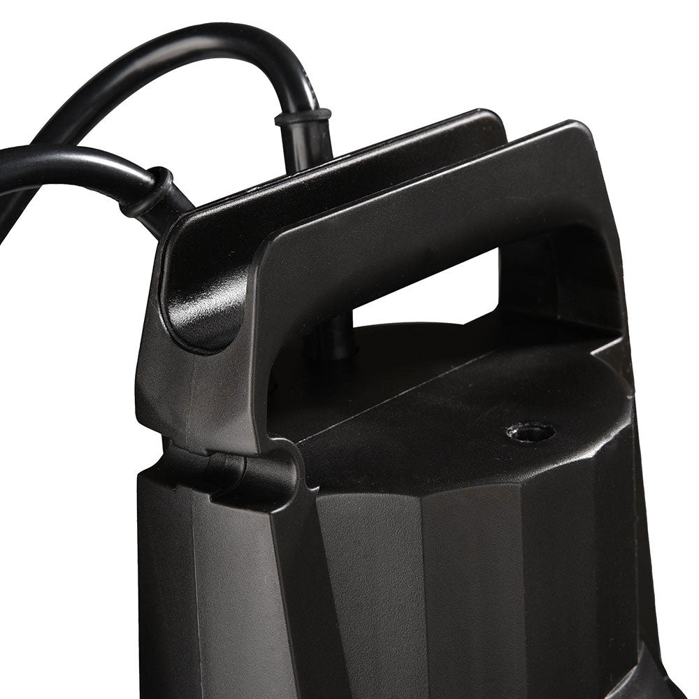 1/2HP Submersible Dirty Water Pump with Float Switch - Heavy Duty Utility Pump for Basement, Pool, Flood, and Sewage - TheLAShop