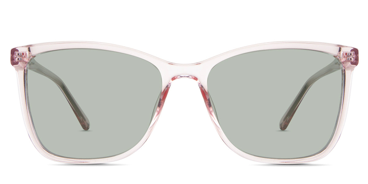 Yassi Women's Prescription Tinted Glasses - Fashionable Blue Light Blocking Eyewear for Work, Reading & Digital Screen Use