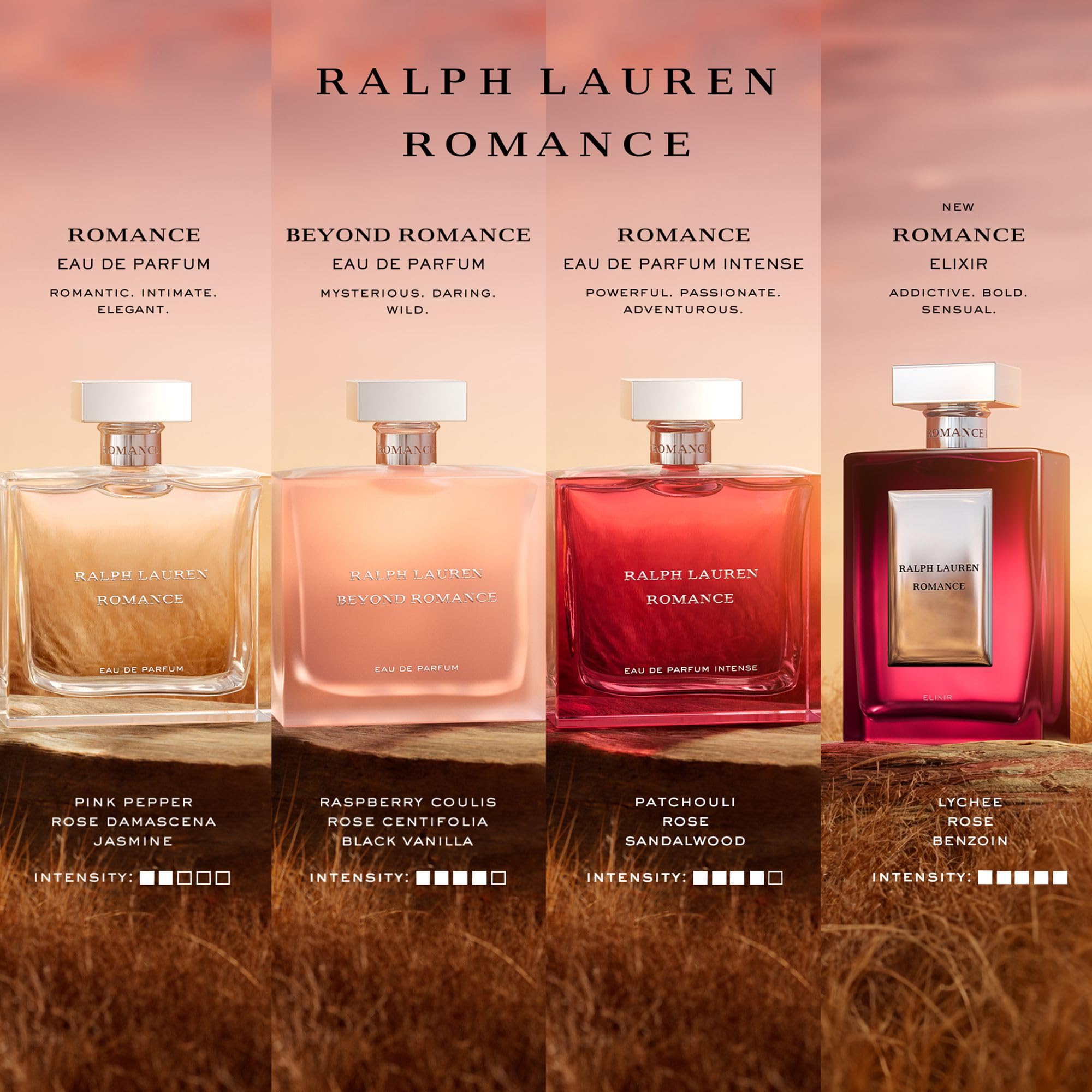 RALPH LAUREN Romance Elixir Women's Perfume Gift Set - 2.3 Fl Oz Full Size + 0.3 Fl Oz Travel Size Eau de Parfum Spray | Romantic Date Night, Anniversary Gift, Special Occasion Fragrance for Her