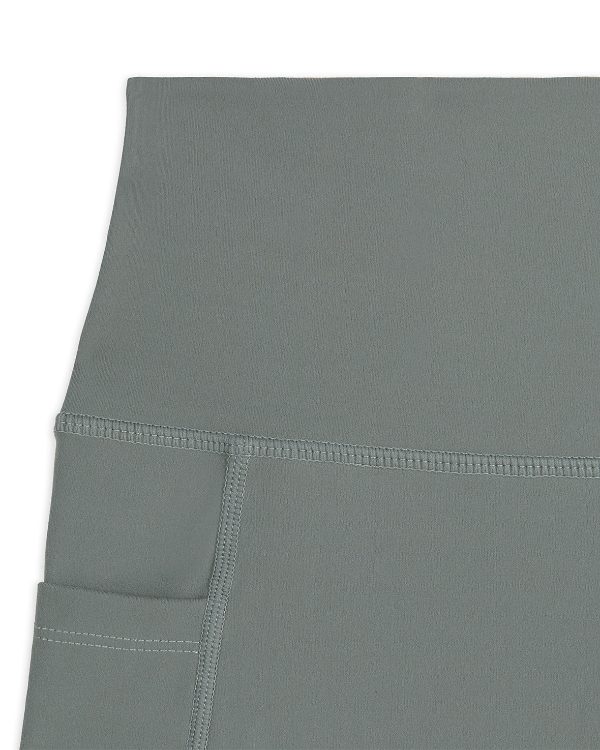 SoftSculpt Women's High-Waisted Cycling Shorts - Breathable & Moisture-Wicking Biker Shorts for Yoga, Running & Gym Workouts - Comfortable Stretchy Sage Green Workout Shorts for Active Women