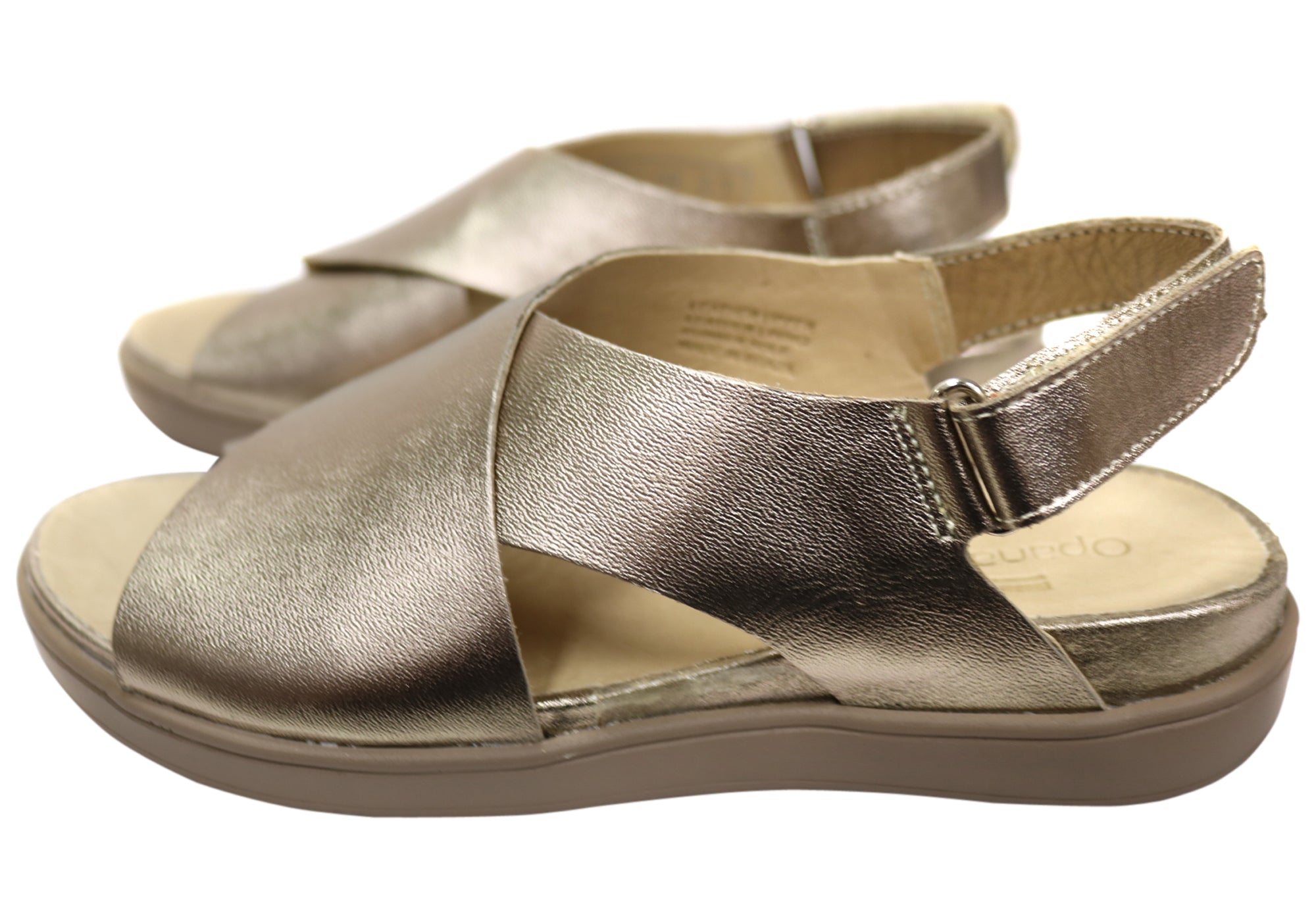 Opananken Coco Women's Comfortable Brazilian Leather Sandals - Stylish Summer Sandals for Beach, Vacation & Casual Wear