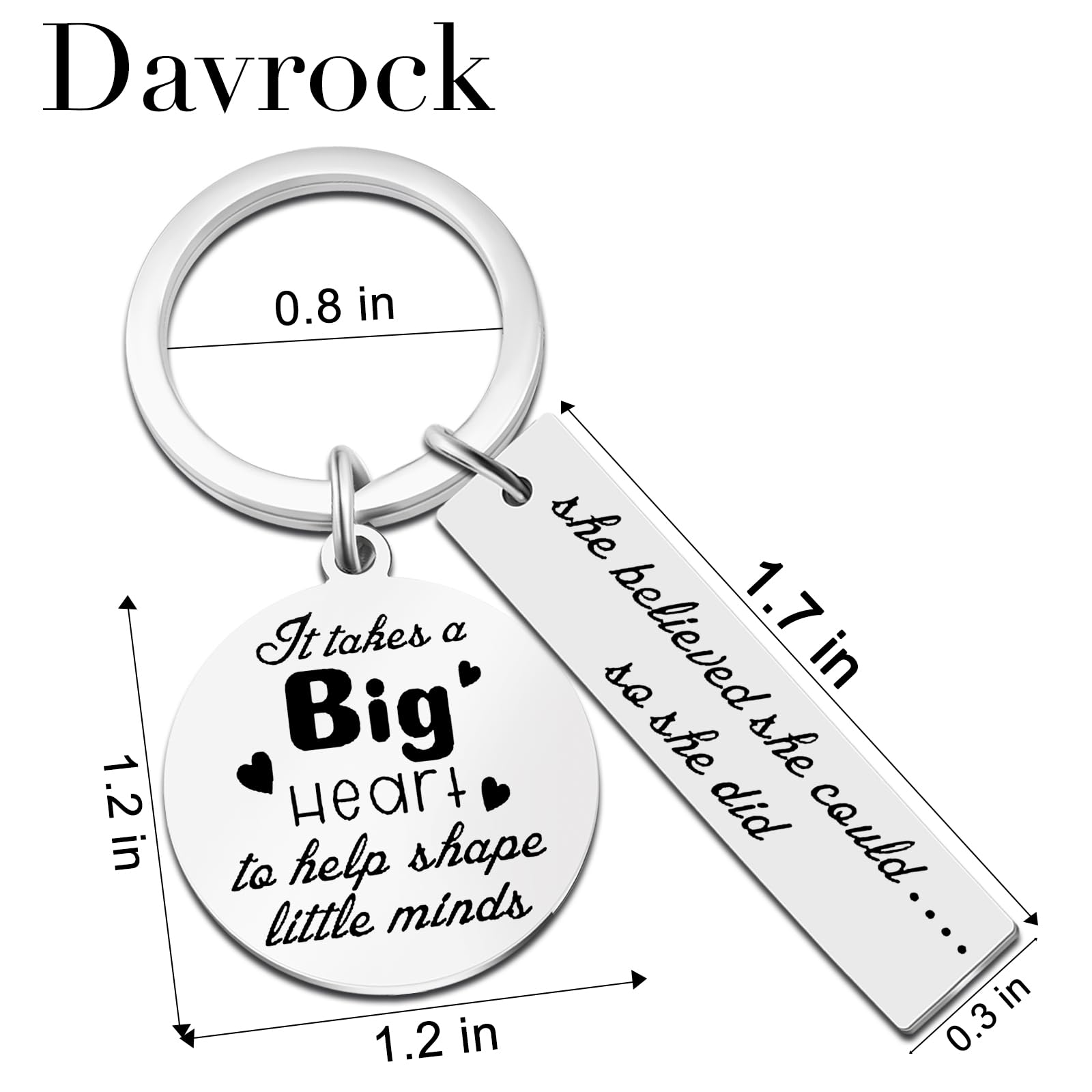 Best Teacher Appreciation Gifts - Stocking Stuffers for Teachers, Women & Men - Perfect for Birthday, Christmas, End of Year - Classroom, Office & Home Use