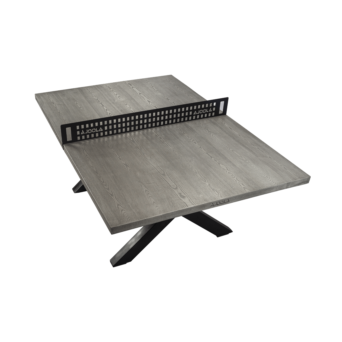 JOOLA Berkshire Gray Indoor/Outdoor Ping Pong Table - Professional Quality for Home, Office & Backyard Games