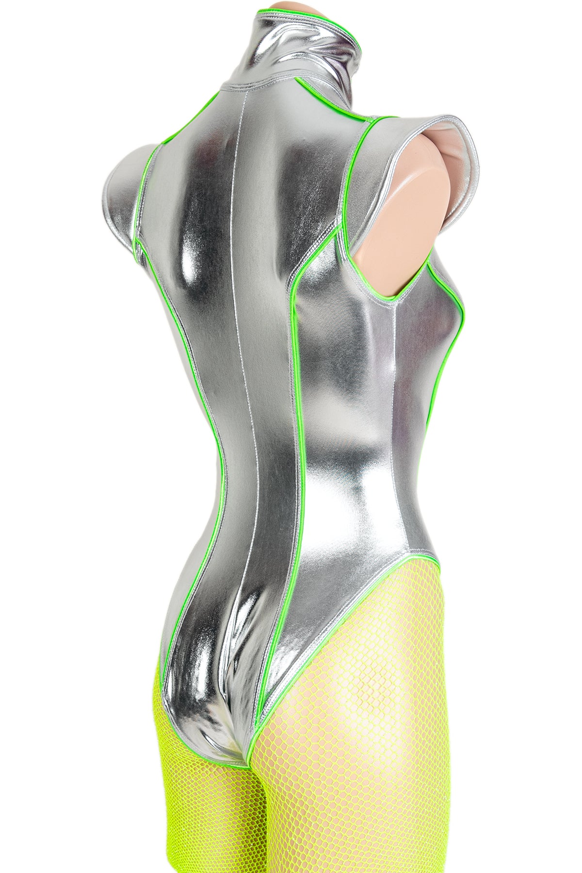 Martian Bodysuit - Futuristic Full-Body Costume for Cosplay, Halloween & Sci-Fi Events | Premium Quality Stretch Fabric | Perfect for Space-Themed Parties & Comic Conventions