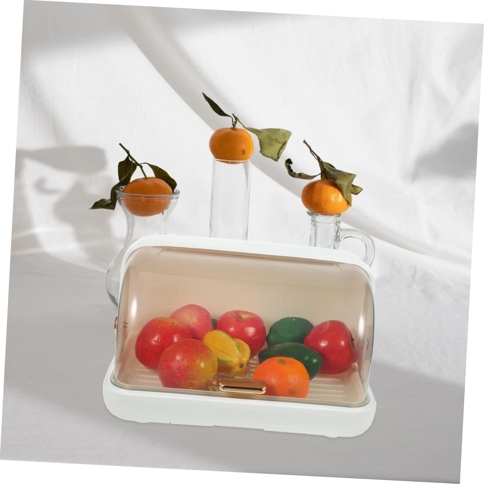 Toyvian Baby Bottle Drying Rack Organizer - PP Plastic Bottle & Cup Holder with Modern Design - Sturdy Nursery Storage Solution for Breastfeeding Essentials (Perfect for Kitchen Countertop & Baby Care Station)