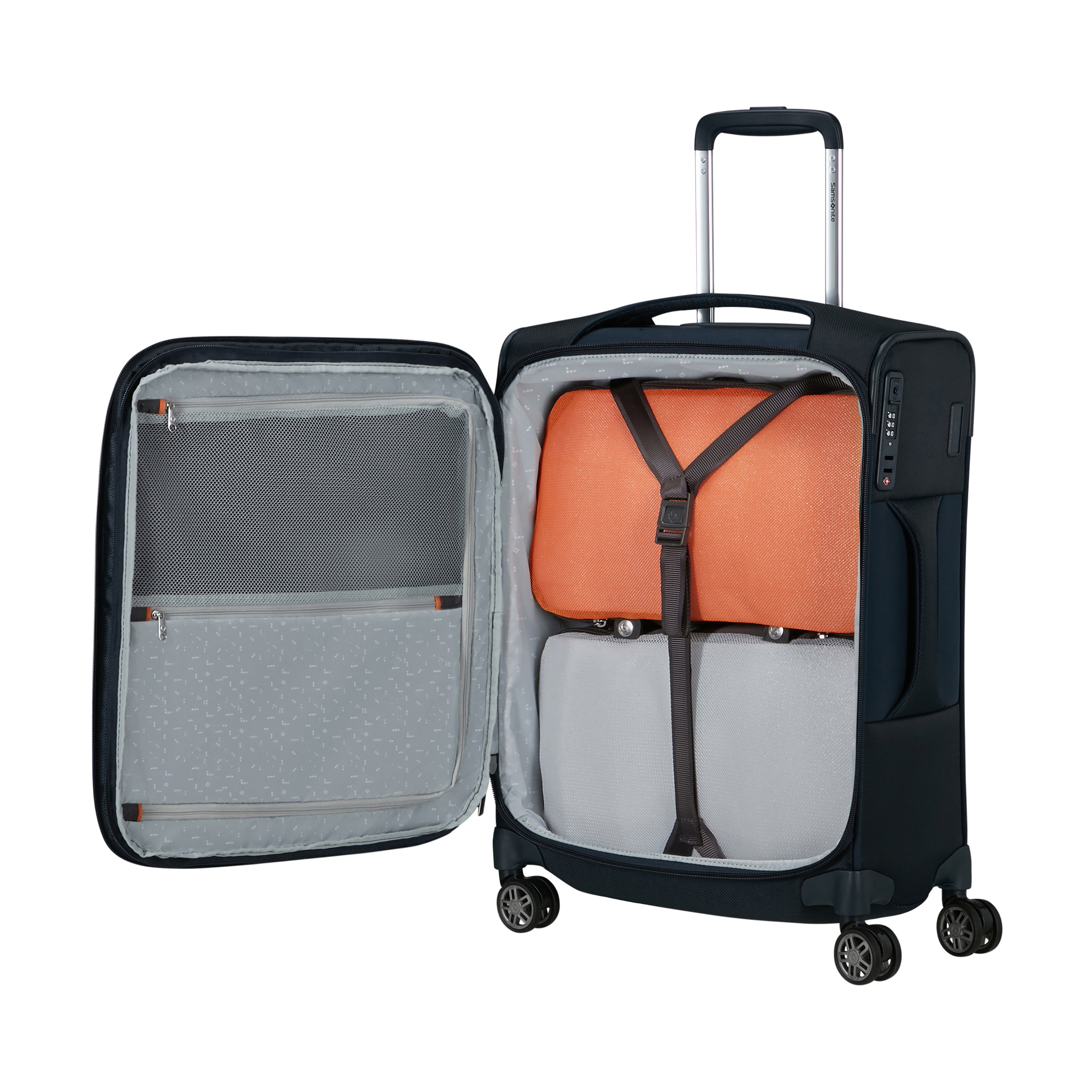 Samsonite Re Lite Spinner Expandable Carry On Luggage - Lightweight 20