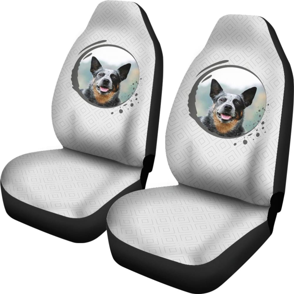 Premium Australian Cattle Dog Car Seat Covers - Durable Pet-Friendly Car Accessories for Dog Lovers - Perfect Gift for Road Trips & Daily Commutes