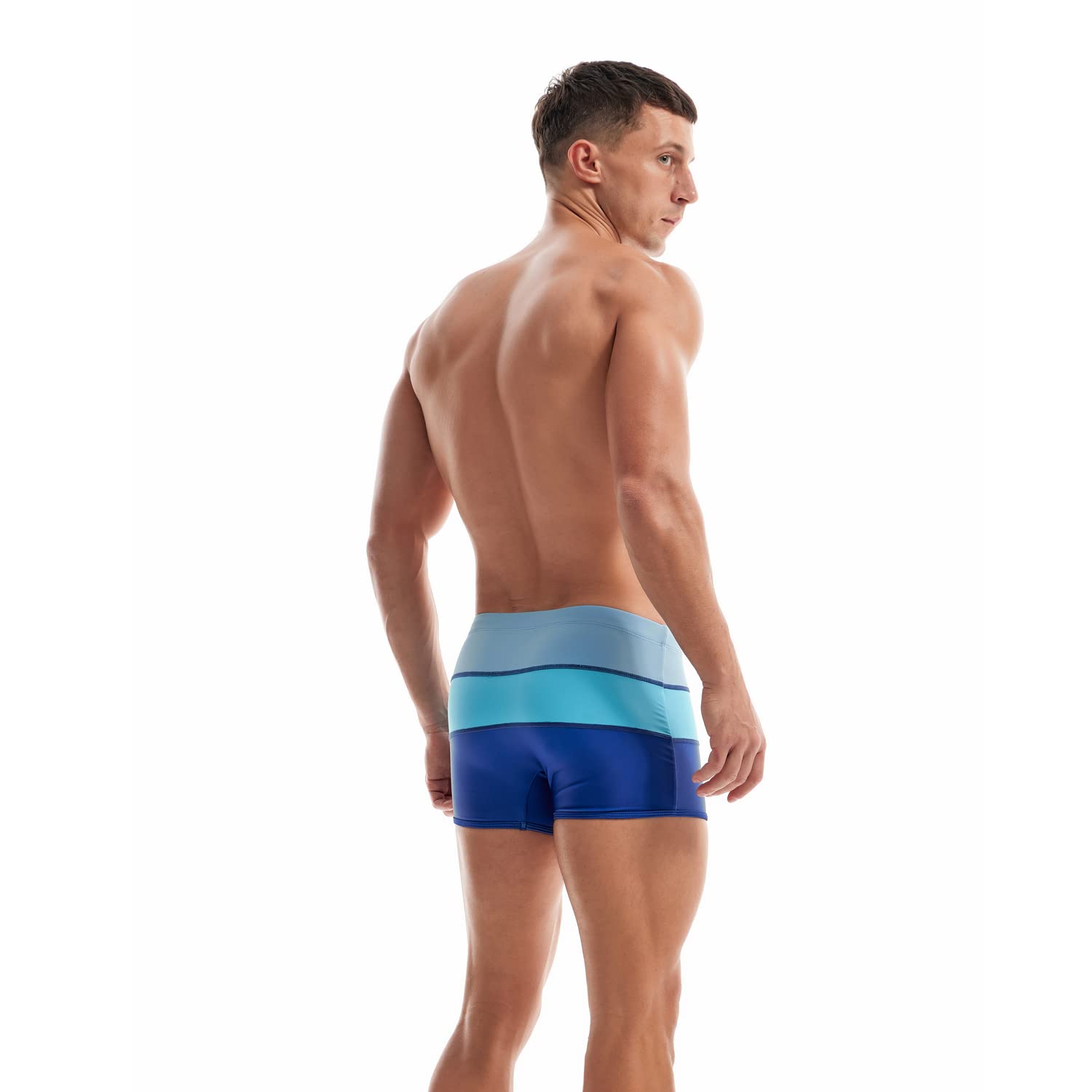 **Men's Swimwear - Quick-Dry Swim Boxer Trunks & Square Cut Bathing Suits for Beach, Pool & Vacation | Comfortable Swim Briefs for Men**