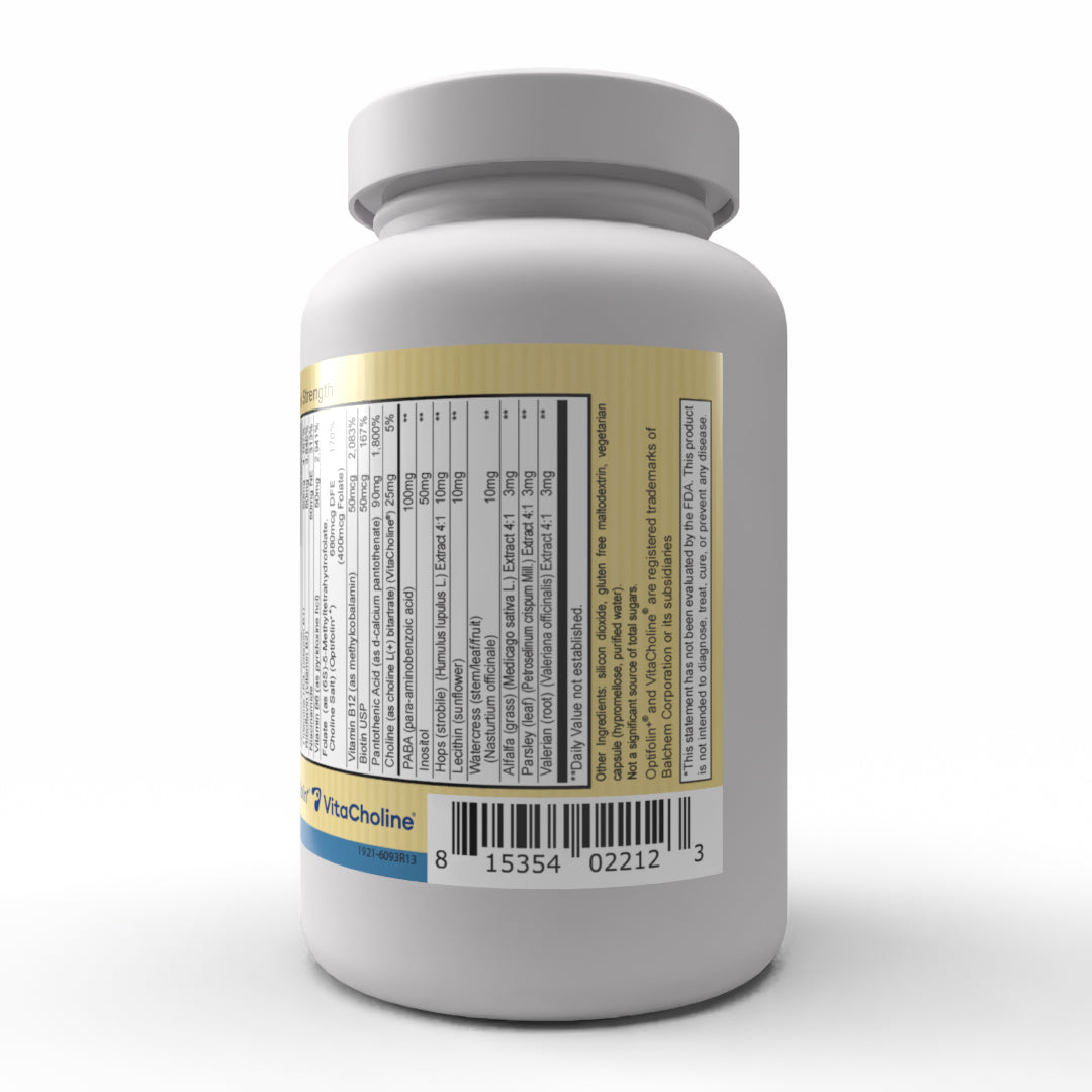 Premium B Complex Vitamins - 60 Vegetarian Capsules | Clinically Dosed B Vitamin Supplement for Energy, Metabolism & Stress Support* | Ideal for Daily Wellness, Active Lifestyles & Immune System Boost