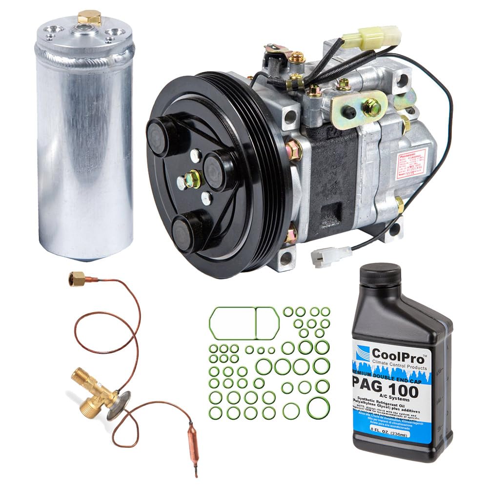 2001 Mazda Protege OEM AC Compressor with A/C Repair Kit - 60-84466RN | BuyAutoParts | Perfect for Summer Cooling & AC System Repairs