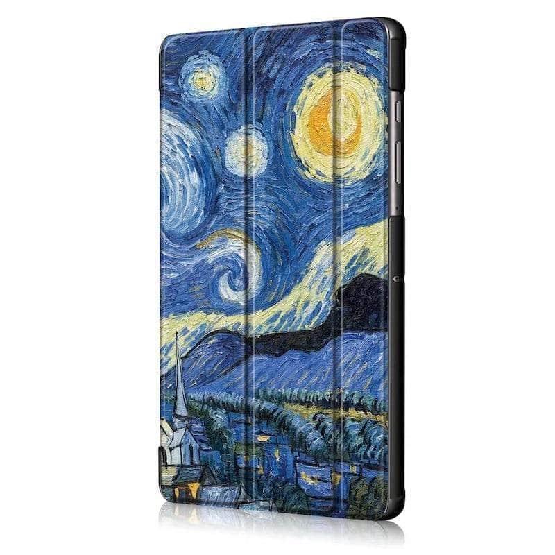 Premium PU Leather Smart Stand Cover for Samsung Galaxy Tab S6 10.5 (Model SM-T860/SM-T865) - Perfect for Work, Travel & Entertainment