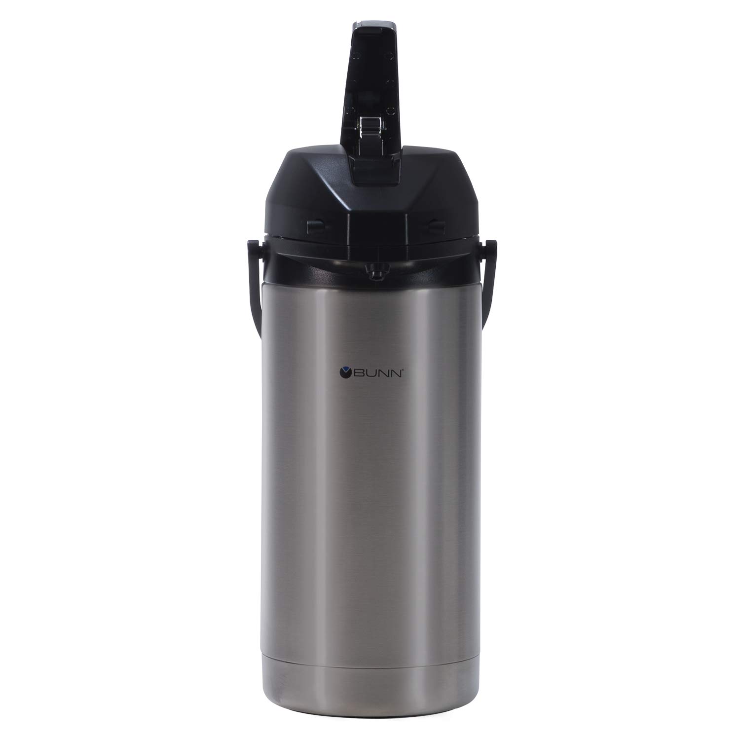 Bunn 3.8 Liter Stainless Steel Airpot Coffee Dispenser with Nestle Coffee-Mate Original Liquid Creamer Singles (360 Count) - Non-Dairy, No Refrigeration Needed for Offices, Cafes, and Events