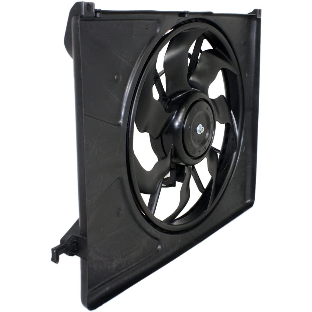 Hyundai Sonata Radiator Fan Replacement 2006-2009 | Compatible with 3.3L Engine Models | OEM Part # HY3117101, 253803K280 | Perfect for Cooling System Repairs & Maintenance