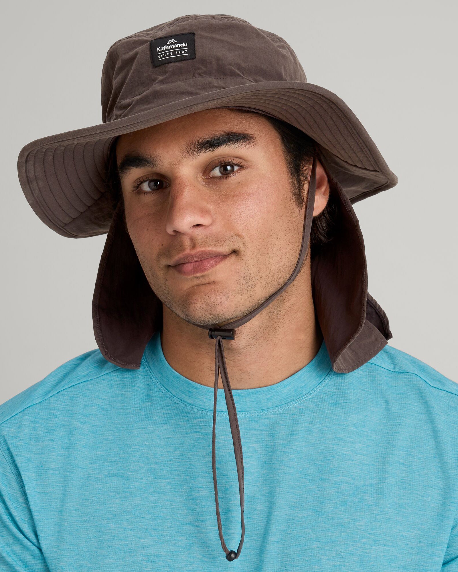 EVRY Day UPF 50+ Sun Protection Wide Brim Hat for Women & Men - Dark Quartz - Perfect for Beach, Hiking, and Outdoor Activities