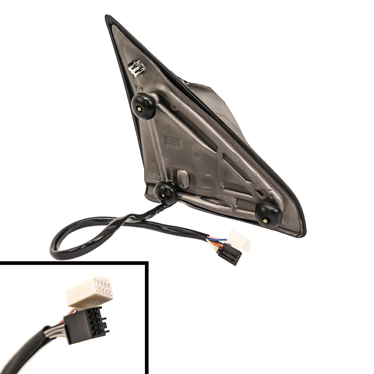 Paragon Towing Mirrors for 2010-2018 Dodge Ram 1500/2500/3500 - Power Glass, Heated, Turn Signals, Puddle Light, Temperature Sensor - Black Pair Set | Perfect for Heavy-Duty Towing, Off-Roading & Night Driving