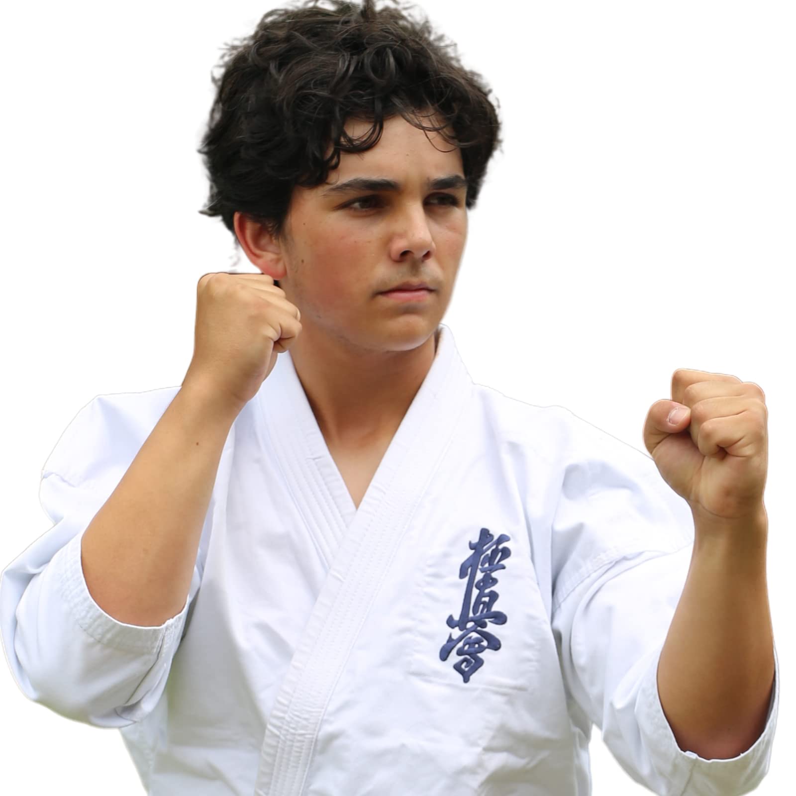 Kyokushin Karate Gi for Kids & Adults - Premium 100% Cotton 14oz Canvas Martial Arts Uniform (Unisex, Bleached White) | Perfect for Dojo Training, Karate Classes & Competition