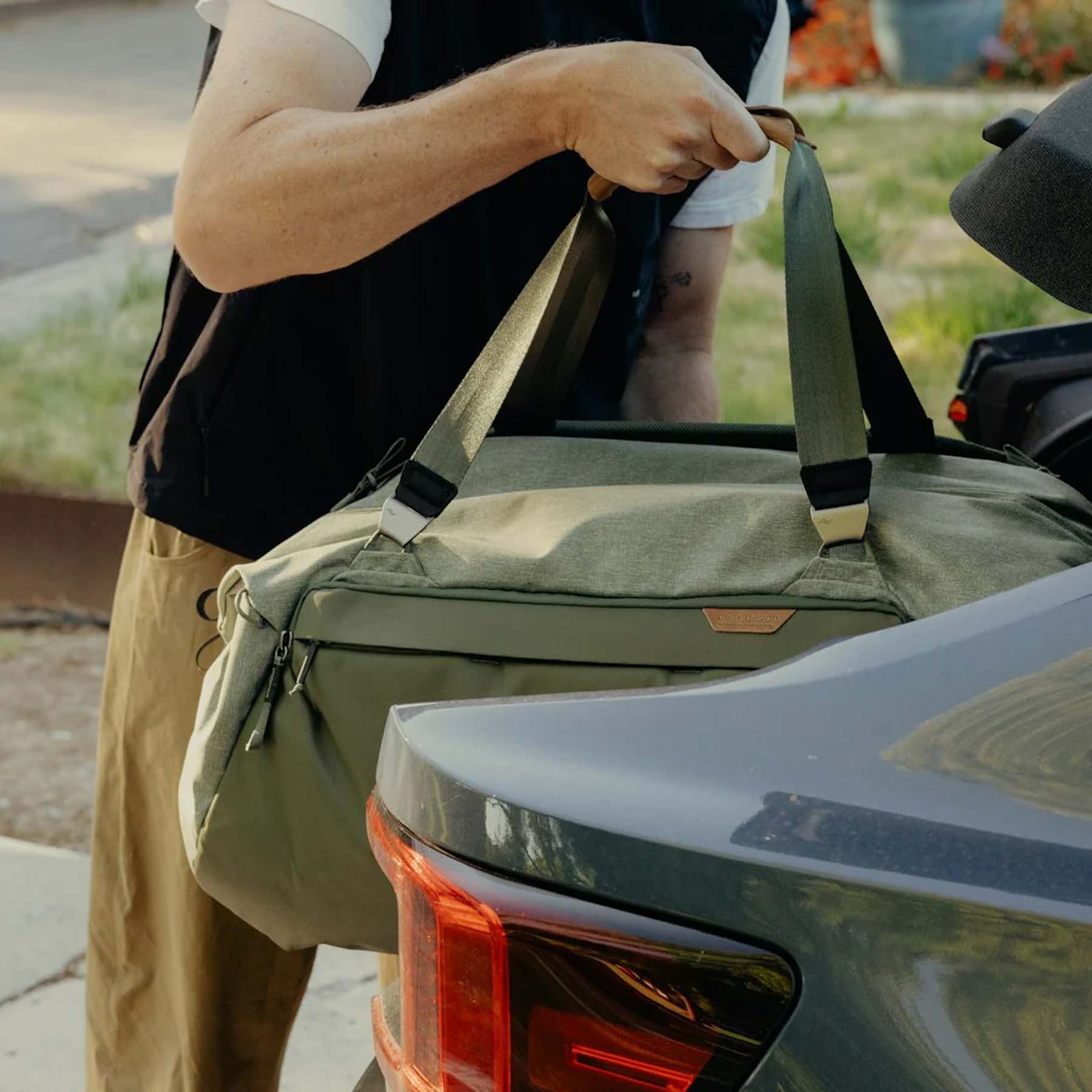 Peak Design Travel Duffel 80L - Waterproof Carry-On Duffel Bag for Travel & Adventure | Perfect for Camping, Hiking & Airplane Travel
