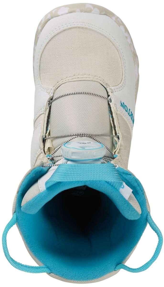 Burton Junior's Grom BOA Snowboard Boots 2024 - Kids' Adjustable Snowboarding Boots for Boys & Girls - Perfect for Winter Sports & Mountain Adventures