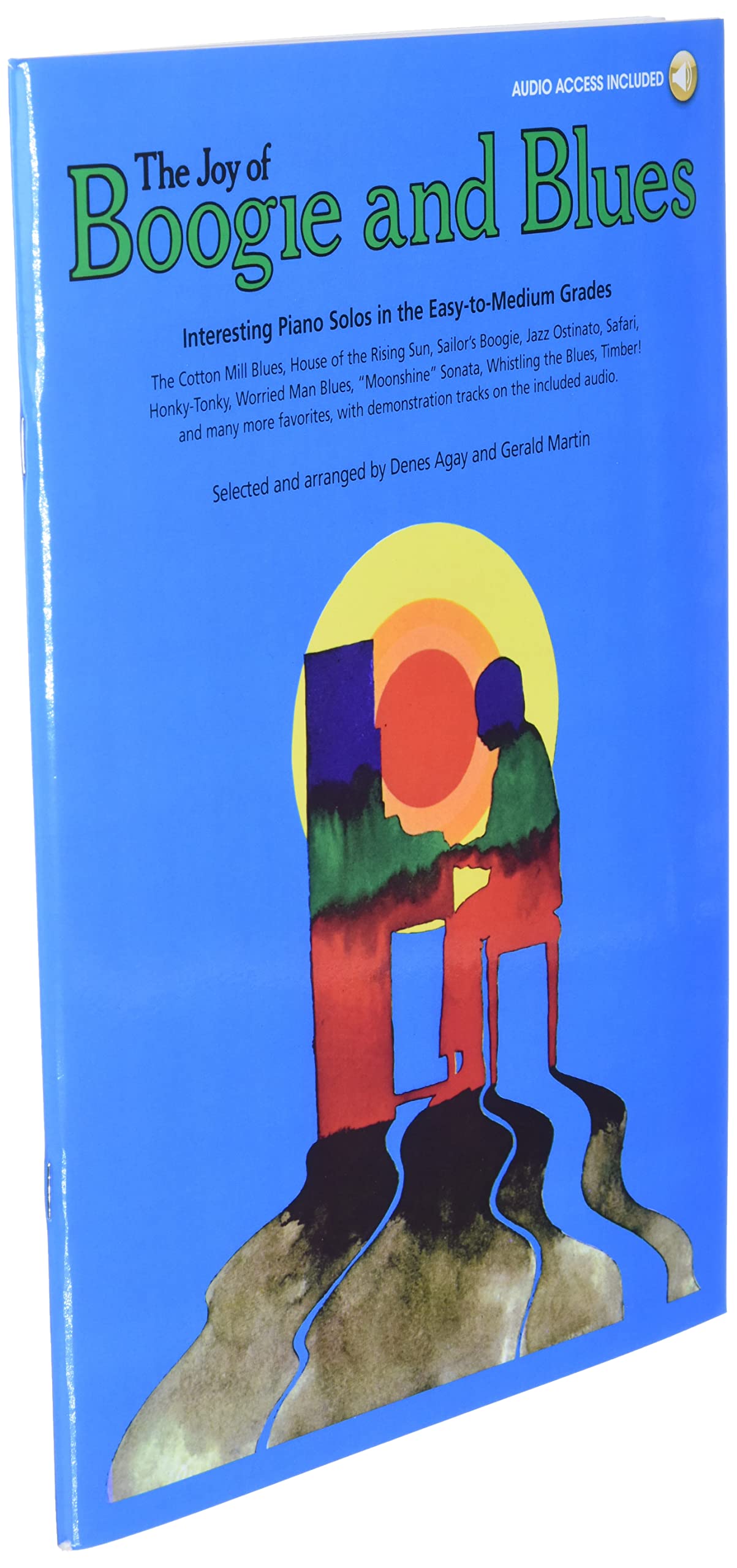 Boogie and Blues Book with Online Audio - Learn Piano & Guitar Techniques for Beginners & Advanced Musicians | Perfect for Home Practice, Music Lessons & Live Performances