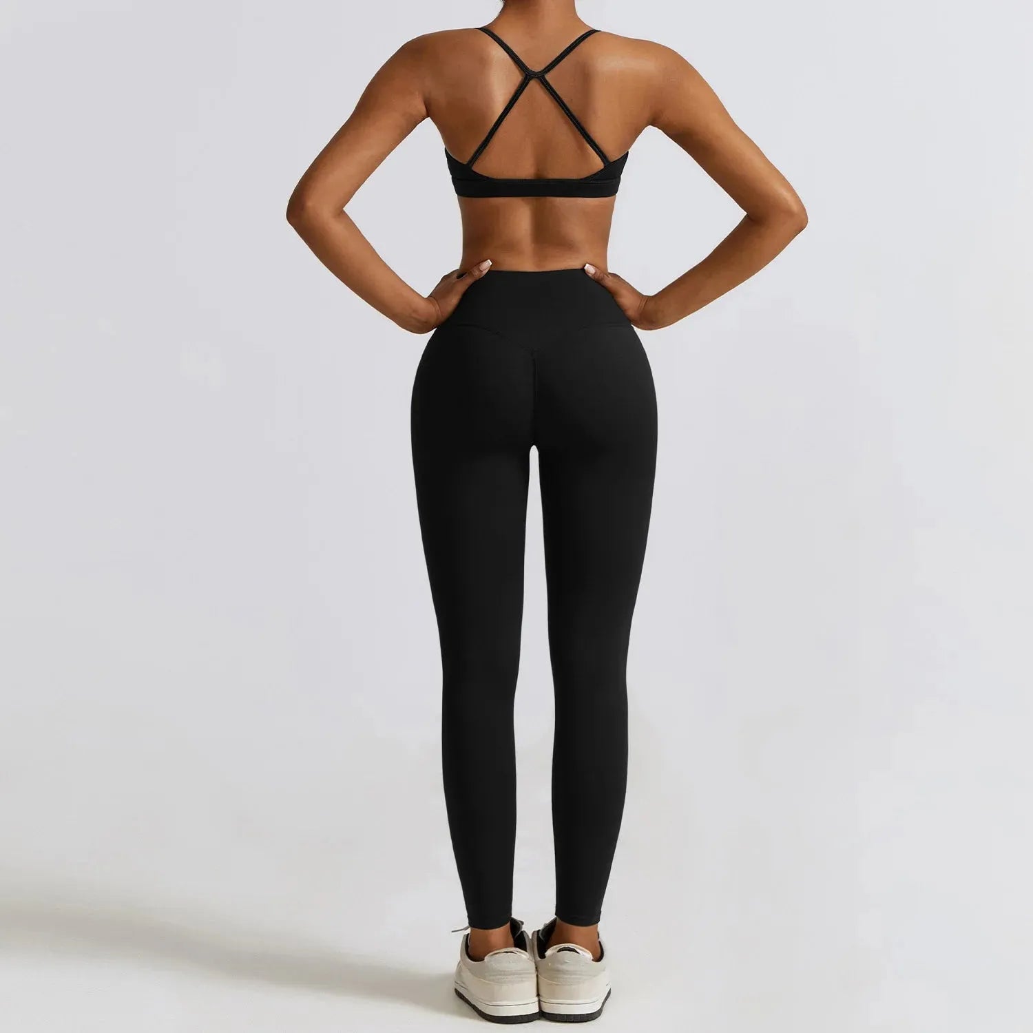 2/3PC Women's Seamless Long Sleeve Yoga Set - High Waist Workout Leggings & Sportswear Gym Clothing for Yoga, Running, Fitness & Lounge Wear