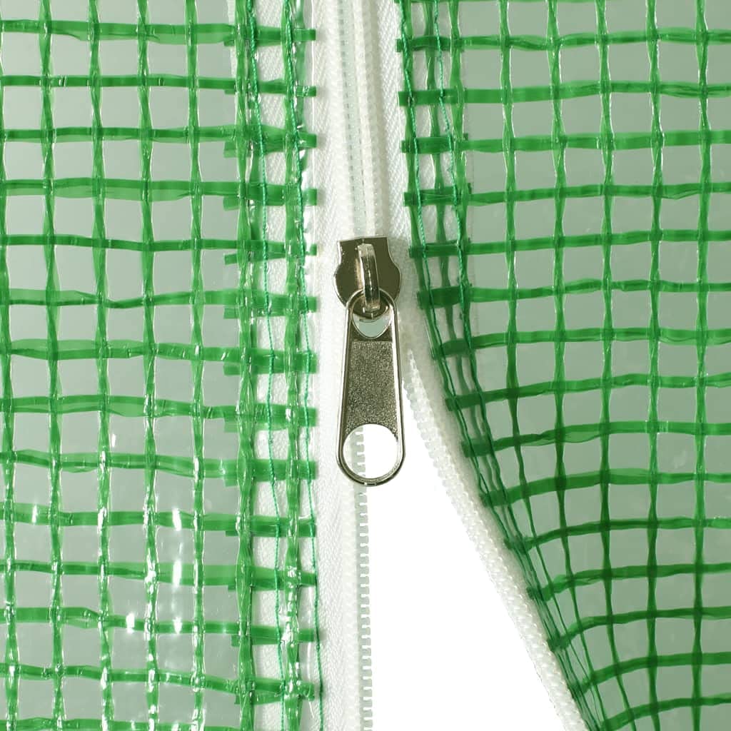 13.1'x13.1'x6.6' Walk-In Greenhouse Tunnel - 172.2 sq ft Garden Accessory Tent with Roll-Up Windows & Zippered Door for Backyard Gardening, Home Planting & Outdoor Plant Protection | Perfect for Vegetables, Flowers & Seedlings