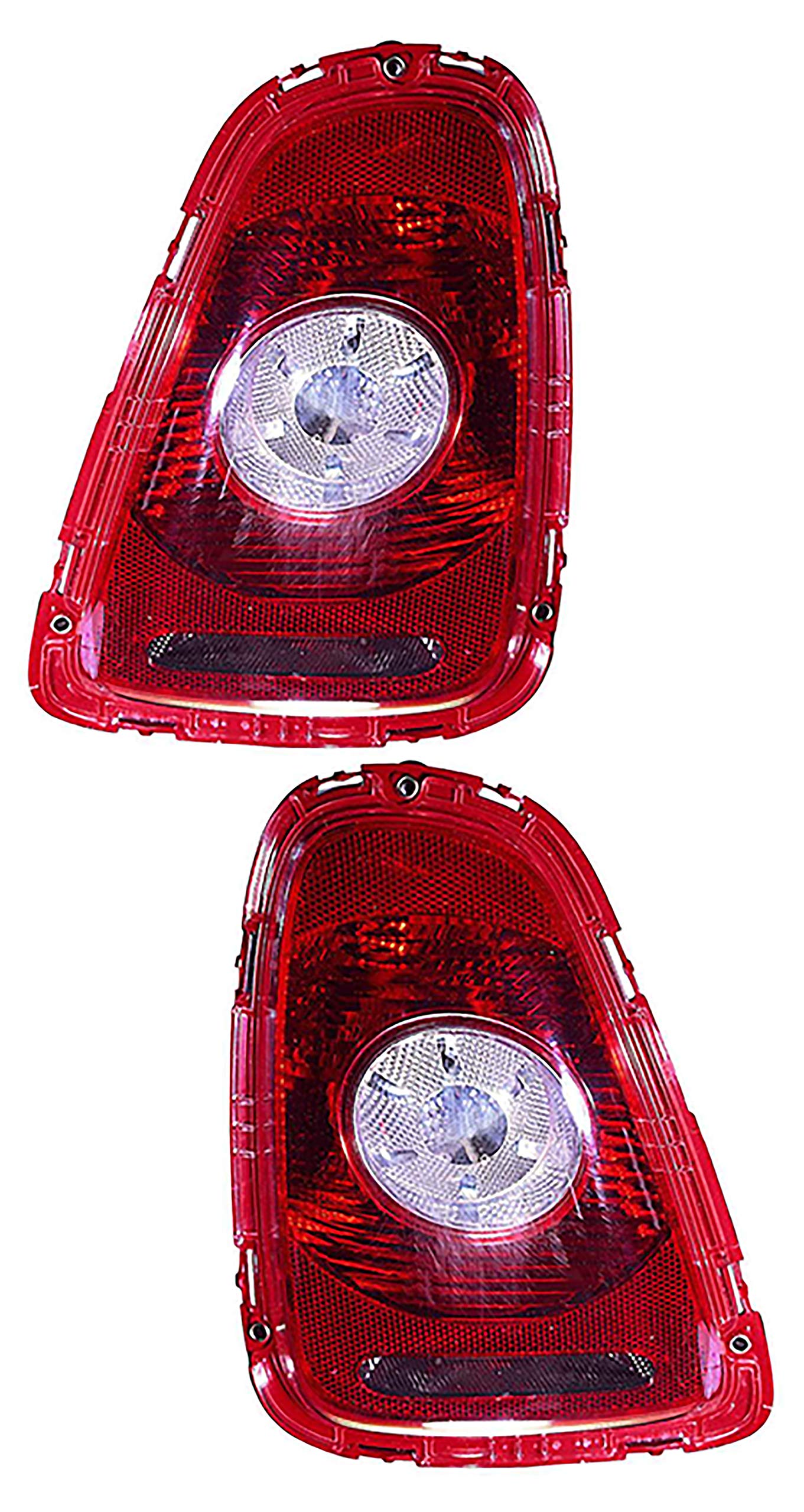 Mini Cooper Hatchback & S Hatchback Tail Lights Lamps Set - Compatible with 2007-2010 Models (Driver & Passenger Side) - Perfect for Replacement, Customization & Nighttime Safety Upgrades