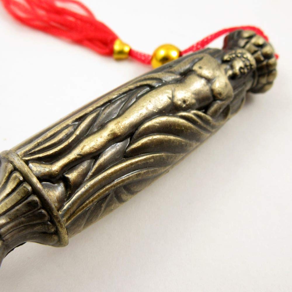 Authentic Mongolian Boot Dagger - Handcrafted Carbon Steel Blade with Leather Sheath - Perfect for Outdoor Survival, Hunting & Collection | Szco Supplies