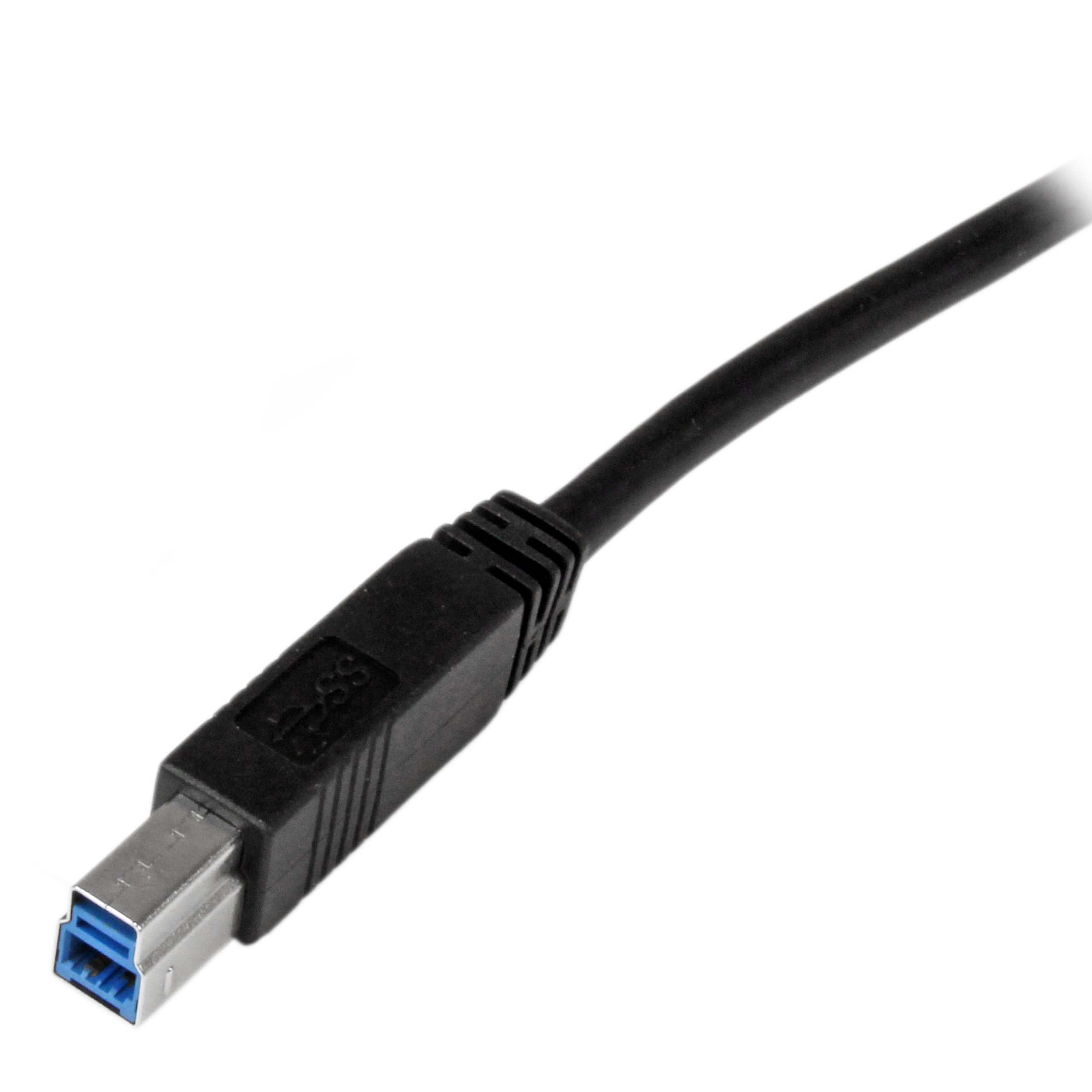 StarTech USB 3.0 A to B Cable 1m - SuperSpeed Certified for Printers & Scanners