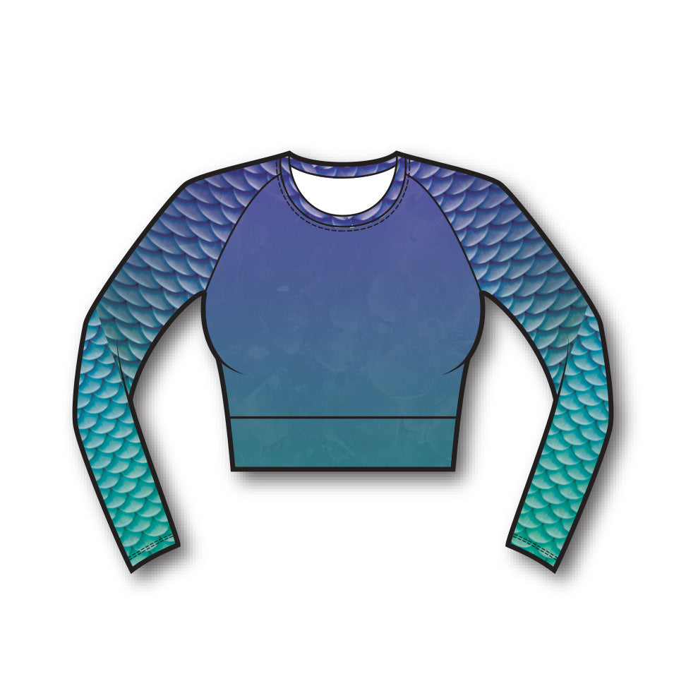 Wholesale 20+ Pieces Mix and Match Cropped Rash Guards - Swimwear for Women, Beach Cover Up, Yoga, Surfing & Activewear