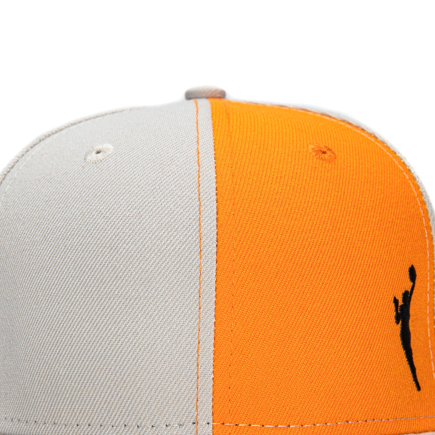 New Era 59Fifty WNBA New York Liberty Logo Patch Snapback Hat - Stone & Light Orange | Official NBA Basketball Cap for Women & Men | Perfect for Games, Streetwear & Sports Fans