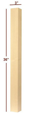 Small Skyline Island Leg - Lightweight & Durable Furniture Leg for Modern Home Decor - Perfect for Sofas, Chairs & DIY Projects